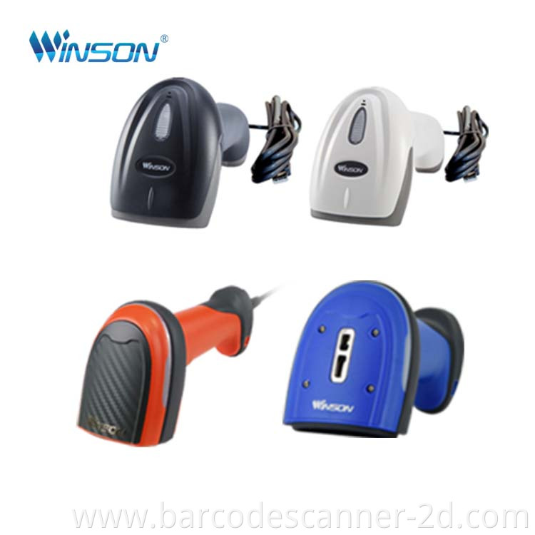 Wired Barcode scanner with base reader 
